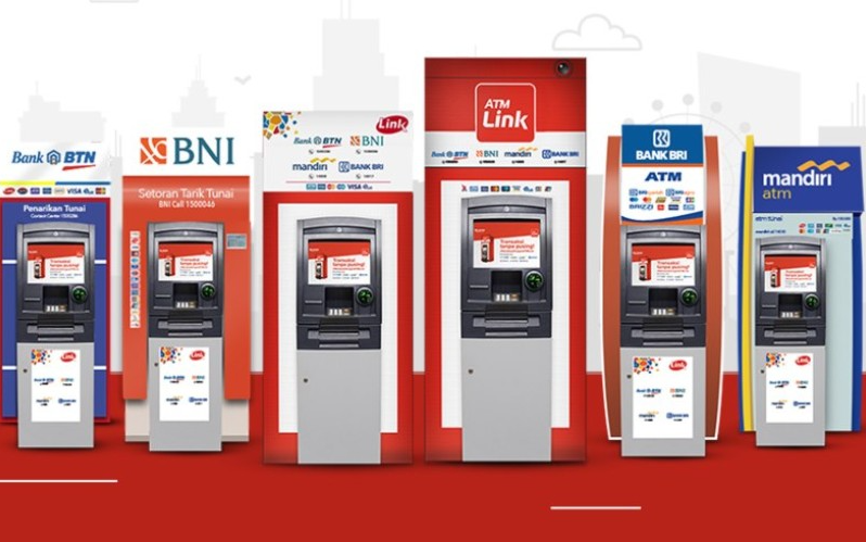 Biaya tarik tunai ATM Link