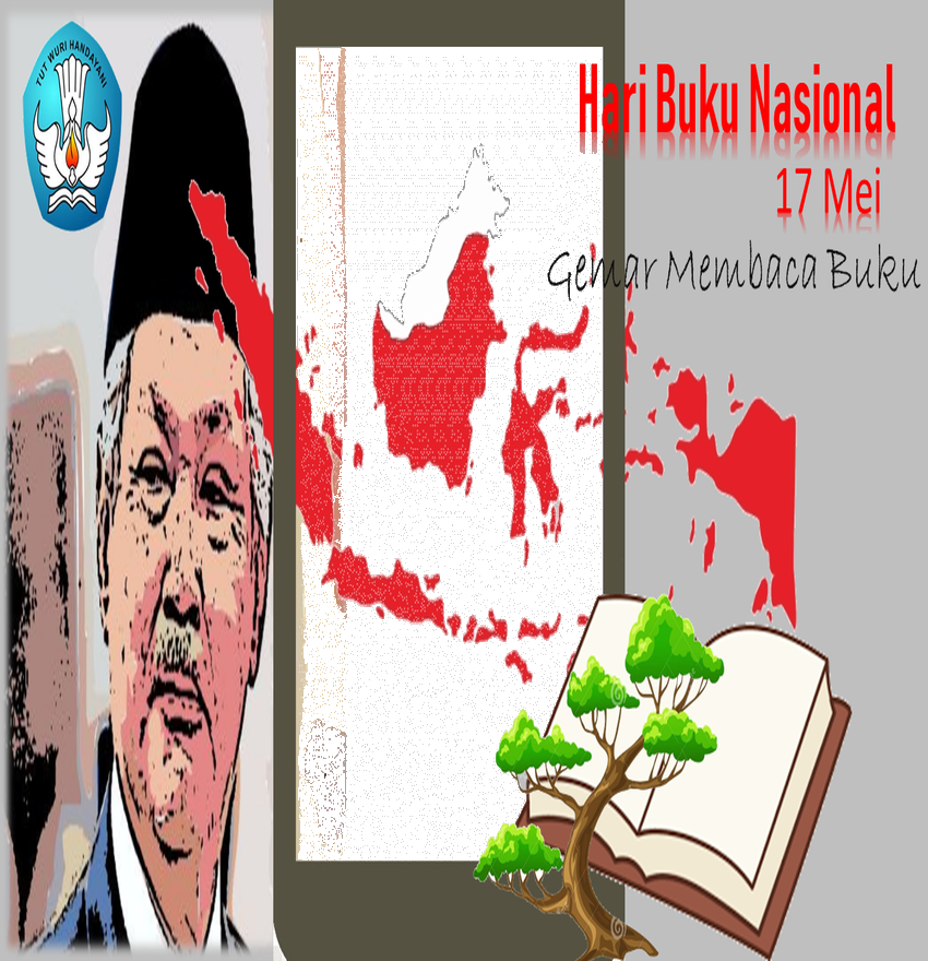 Twibbon Hari buku Nasional 2021