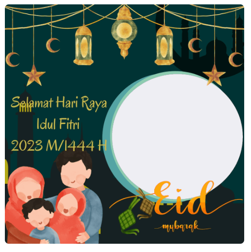 twibbon idul fitri 2023