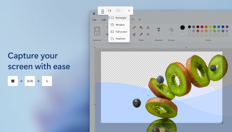 snipping tools untuk screenshot di windows 11