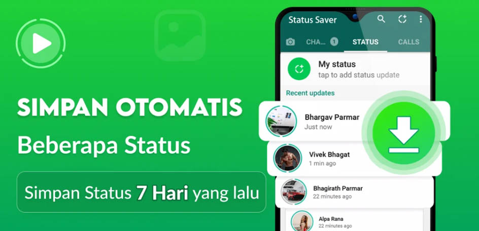 Aplikasi Status Saver WA Story Download