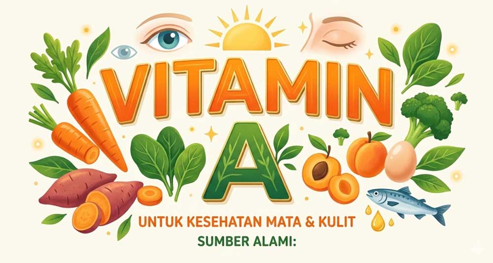 Manfaat Vitamin A bagi Kesehatan Tubuh
