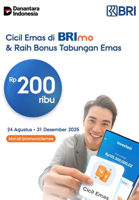 Program Spesial Cicil Emas BRImo