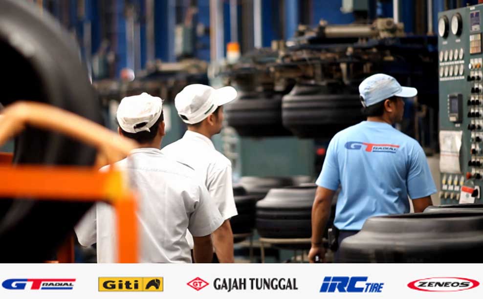 profil Gajah Tunggal Tbk pabrik ban Indonesia ekspor global