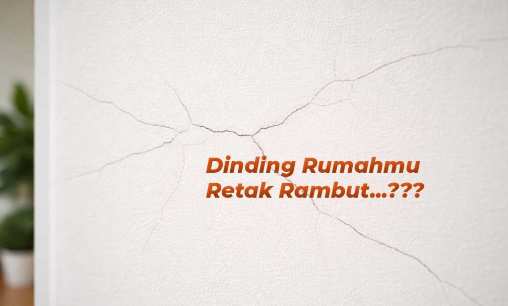 retak rambut tembok halus penyebab cat dinding mengelupas