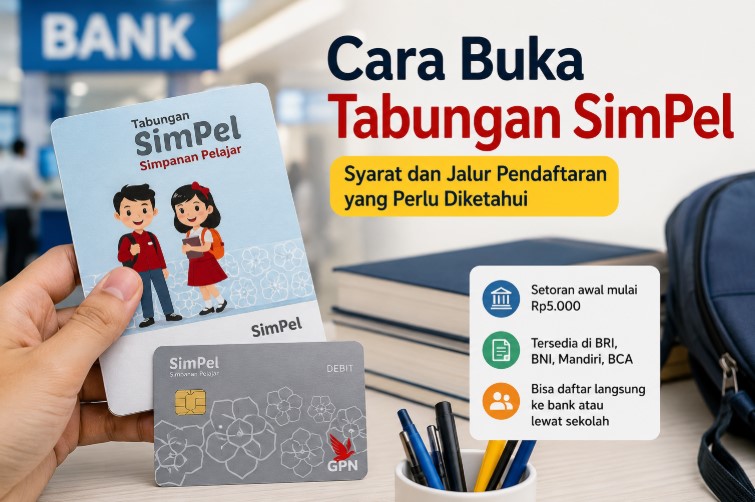 cara buka buku tabungan simpel - simpanan pelajar
