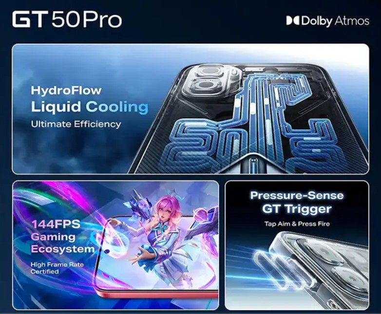 spek infinix gt50pro