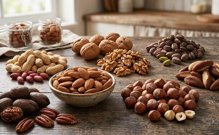 Perbandingan Kandungan Vitamin E pada Berbagai Jenis Kacang