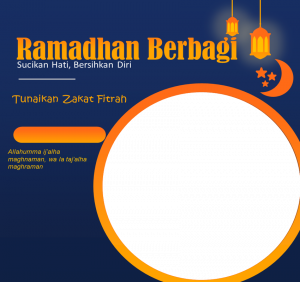 Twibbonize Zakat Fitrah 2021,Doa dan Niat nya