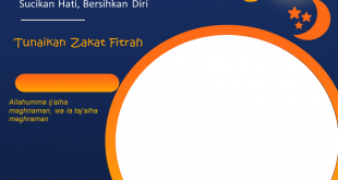 Twibbon Zakat Fitrah dilengkapi Niat dan Doa