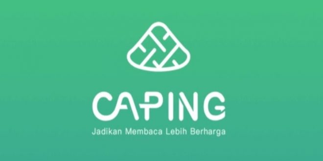 Aplikasi Caping Baca Berita Dapat Uang