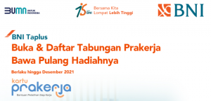 Daftar Tabungan BNI Taplus Prakerja