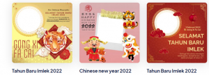 Twibbon Tahun Baru imlek 2022 Atau 2573