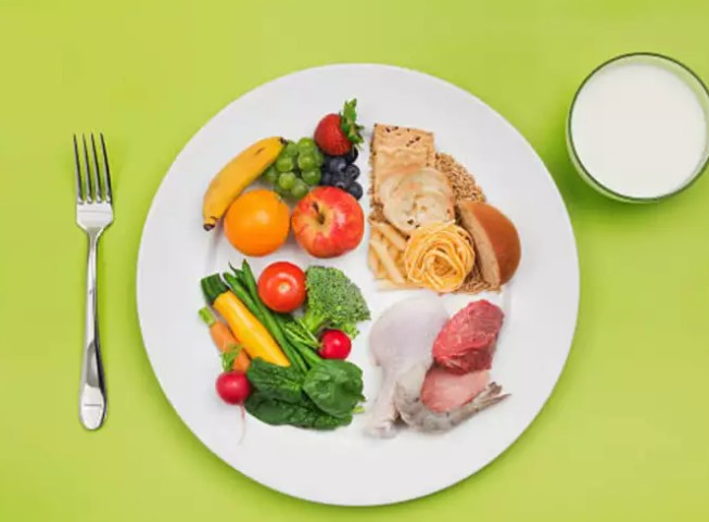 Begini tampilan piring makanan Anda saat Anda menjalankan misi penurunan berat badan