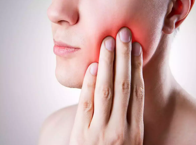 Banyak pasien mengalami rasa sakit di bagian wajah ini