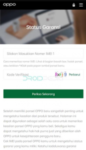 Cara Cek Garansi OPPO dan Syarat Untuk Klaim
