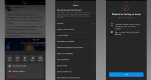 Cara Melaporkan Postingan Atau Komentar Di Instagram