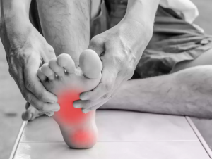 Mungkin sulit untuk membalikkan tanda ini di kaki