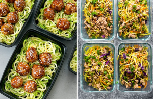 Ide makan siang rendah karbohidrat yang tinggi protein