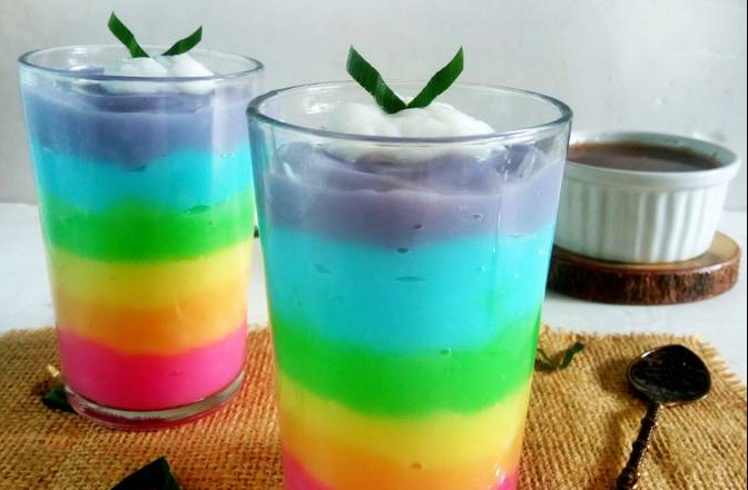 Bubur Sumsum Pelangi, Warna-Warni dalam Semangkuk