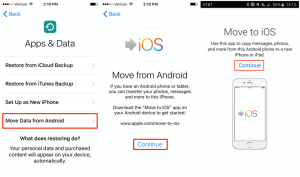 Cara Memindahkan Data Dari Android Ke Iphone