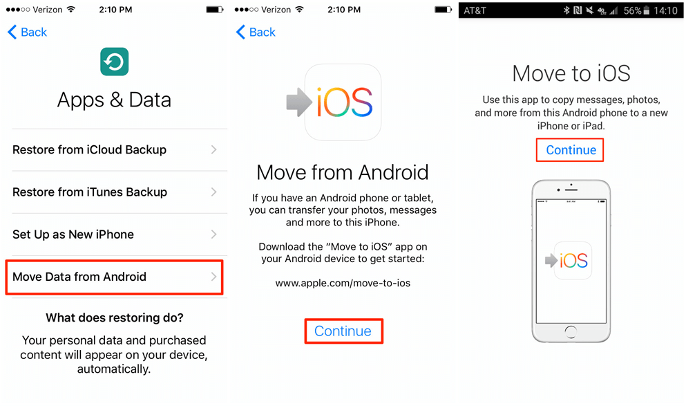 Cara Memindahkan Data Dari Android Ke Iphone