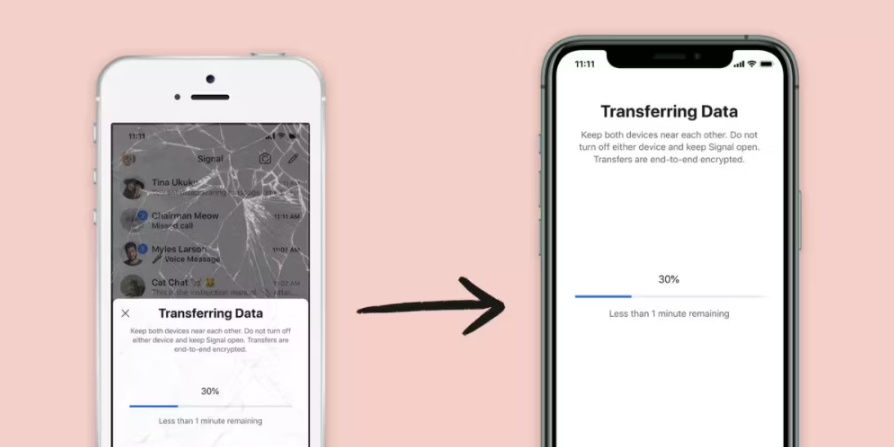 Cara Mentransfer Percakapan Sinyal Ke Telepon Baru