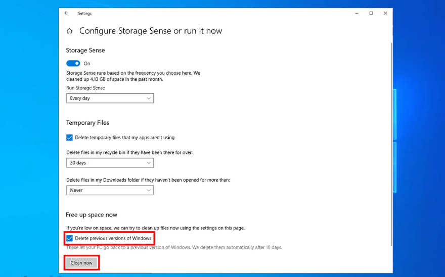 Cara Menghapus Folder Windows.old di Windows