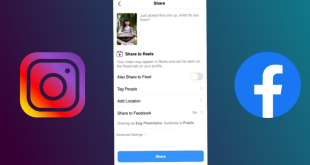Membagikan Reels Instagram ke Facebook