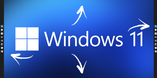 Cara Mudah Memindahkan Posisi Taskbar di Windows 11
