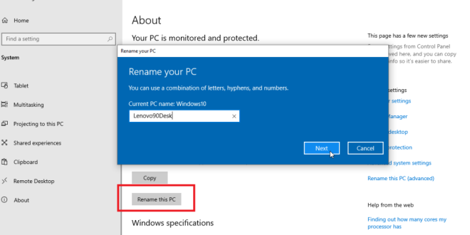 Cara Mengubah Nama Komputer di Windows 11