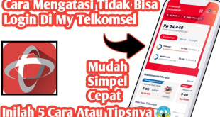 Masalah login MyTelkomsel