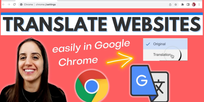 Cara Menerjemahkan Situs Web di Google Chrome