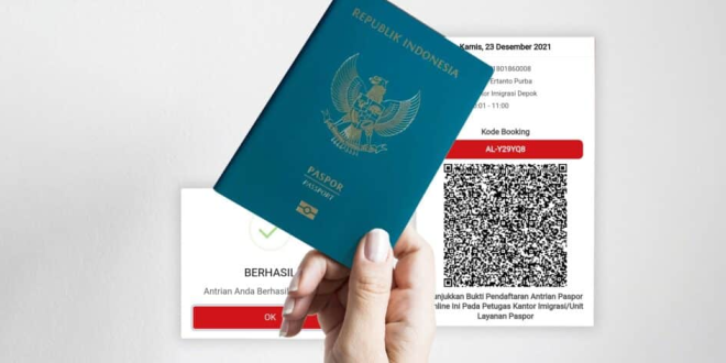 Cara Mendapat Antrean Paspor Online