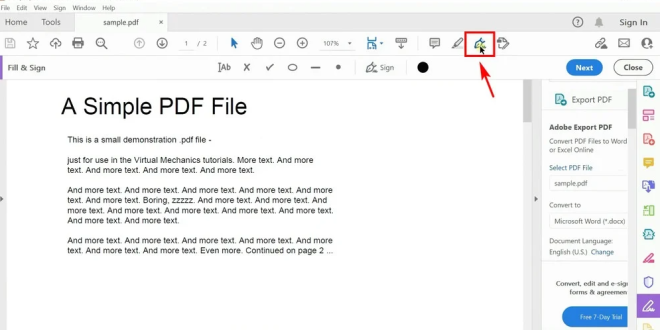 Cara Menambahkan Tanda Tangan ke File PDF