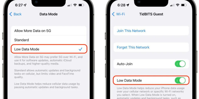 Cara Meminimalkan Penggunaan Data Seluler di iPhone