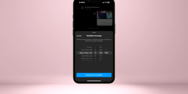 Cara Menjadwalkan Pesan di DM Instagram
