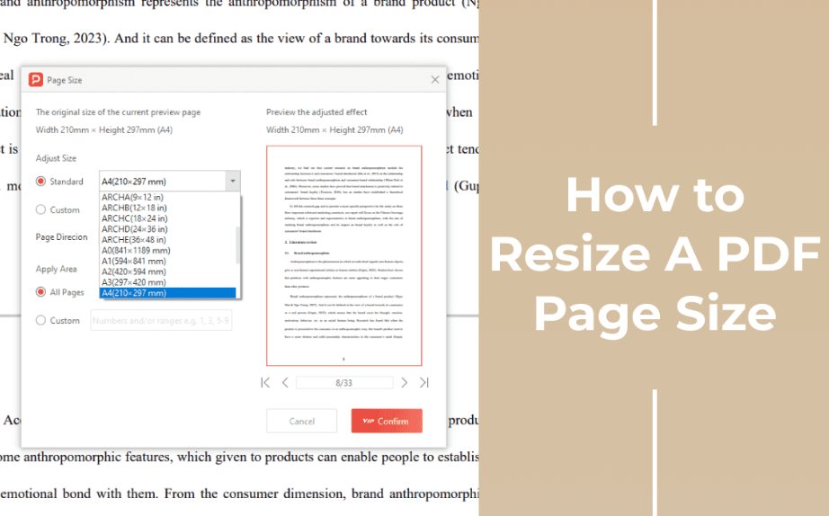 Cara Memperbesar Ukuran PDF Secara Online dan Offline