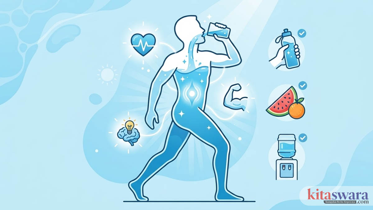 Cara Memenuhi Kebutuhan Cairan Tubuh agar Tetap Fit, Fokus, dan Tidak Mudah Lelah