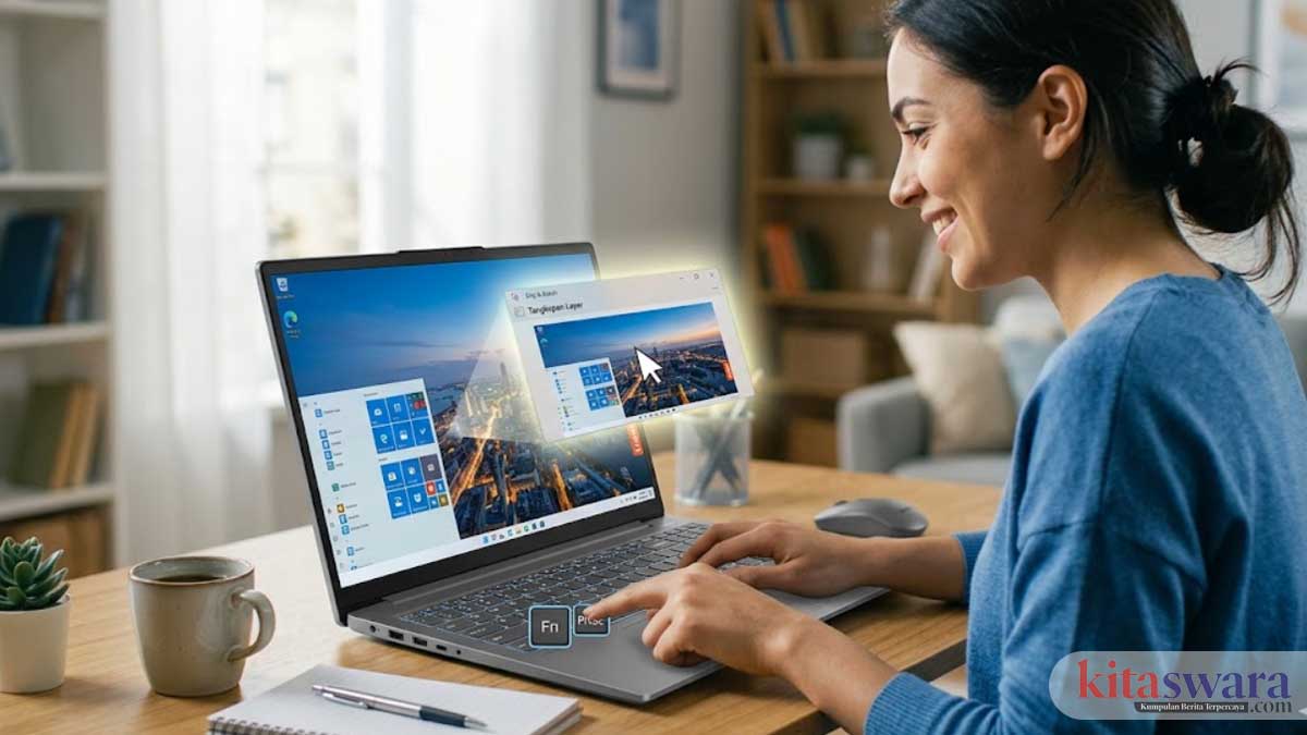 Begini Panduan Cara SS di Laptop Lenovo Khusus Pemula (Anti Bingung)