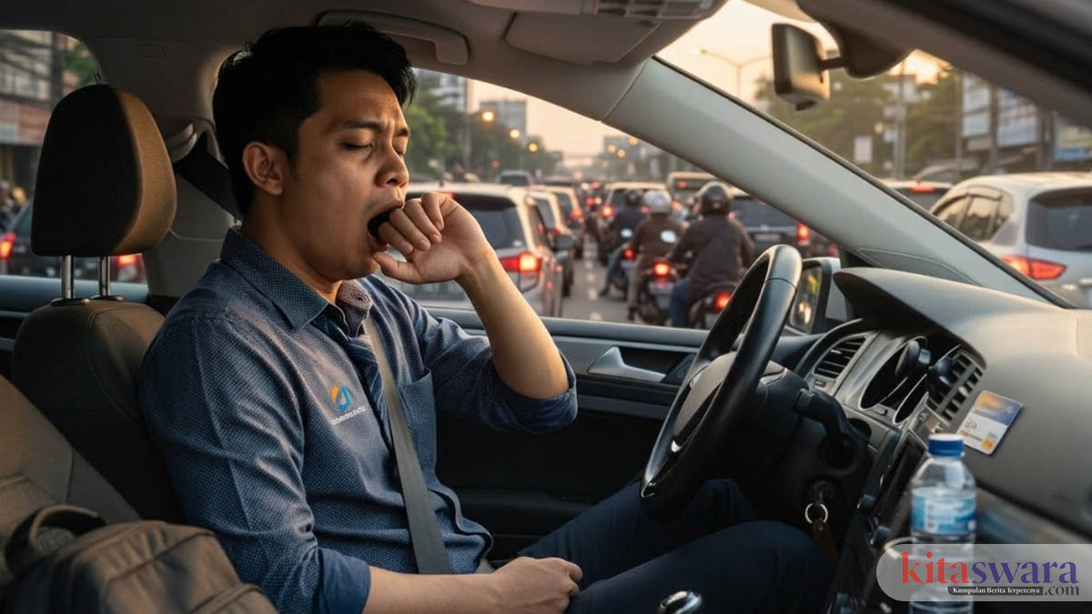 Sering Diabaikan, Ini Tanda Konsentrasi Tubuh Menurun Saat Mengemudi