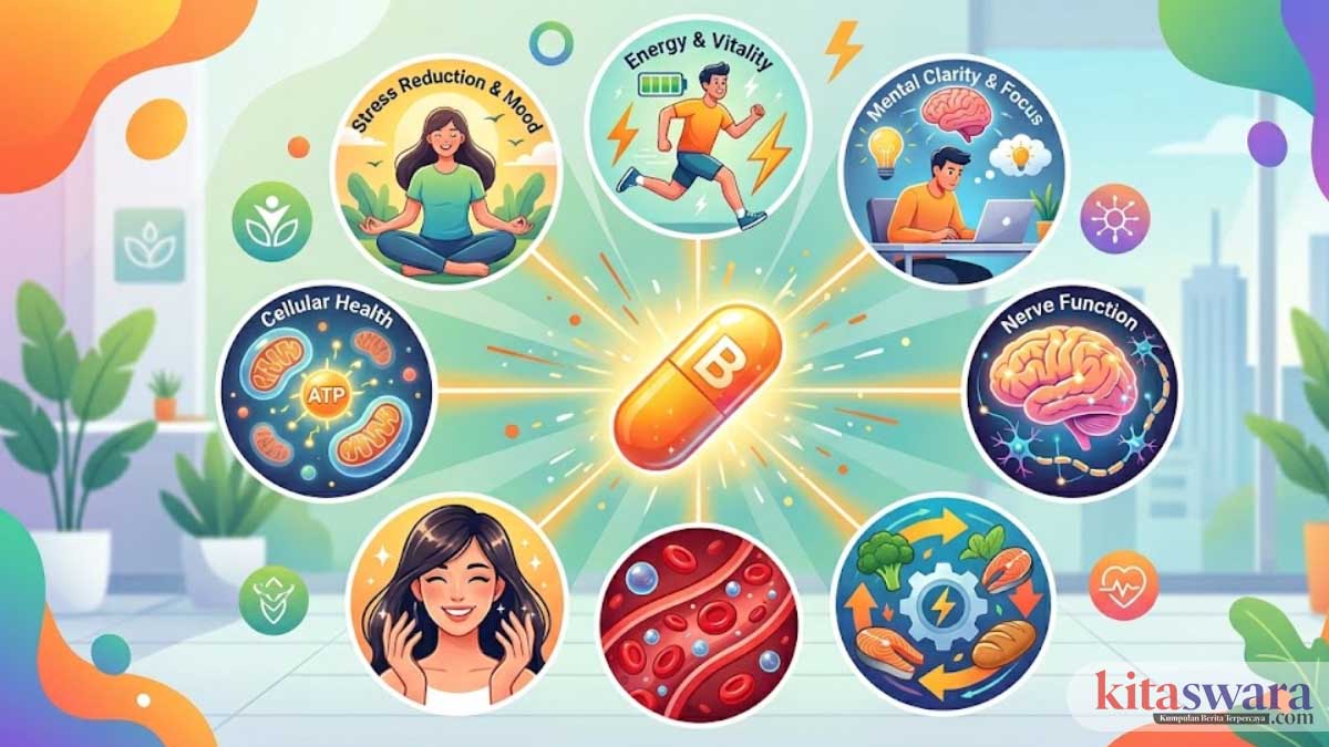 Manfaat Vitamin B Complex untuk Tubuh: Energi, Saraf, dan Imunitas Lebih Optimal