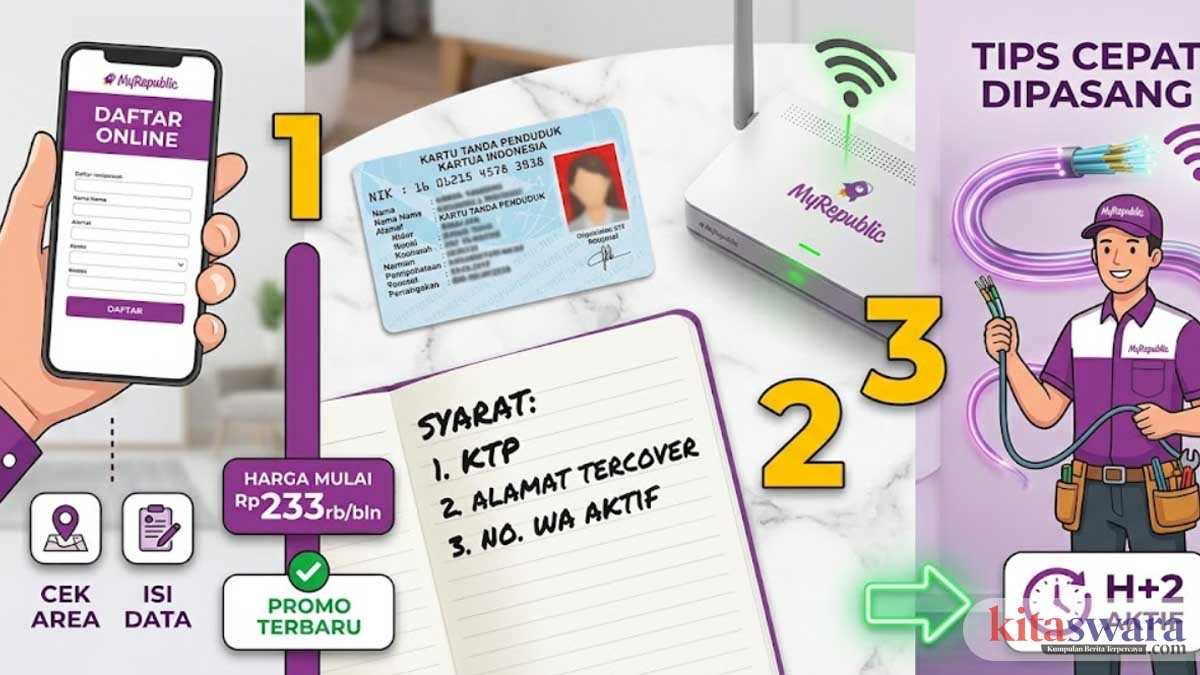 Cara Daftar WiFi MyRepublic: Panduan Lengkap, Syarat, Harga, dan Tips Biar Cepat Dipasang
