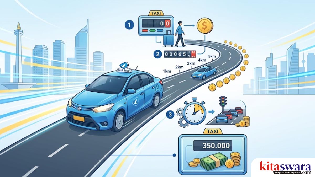 Panduan Cara Menghitung Tarif Taksi Blue Bird Terbaru 2026, Anti Kaget Saat Sampai Tujuan