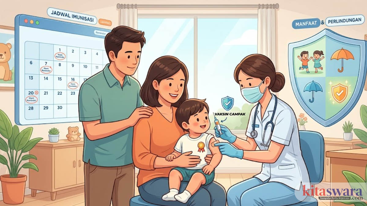 Vaksin Campak: Panduan Lengkap untuk Orang Tua, dari Manfaat hingga Jadwal Imunisasi Anak