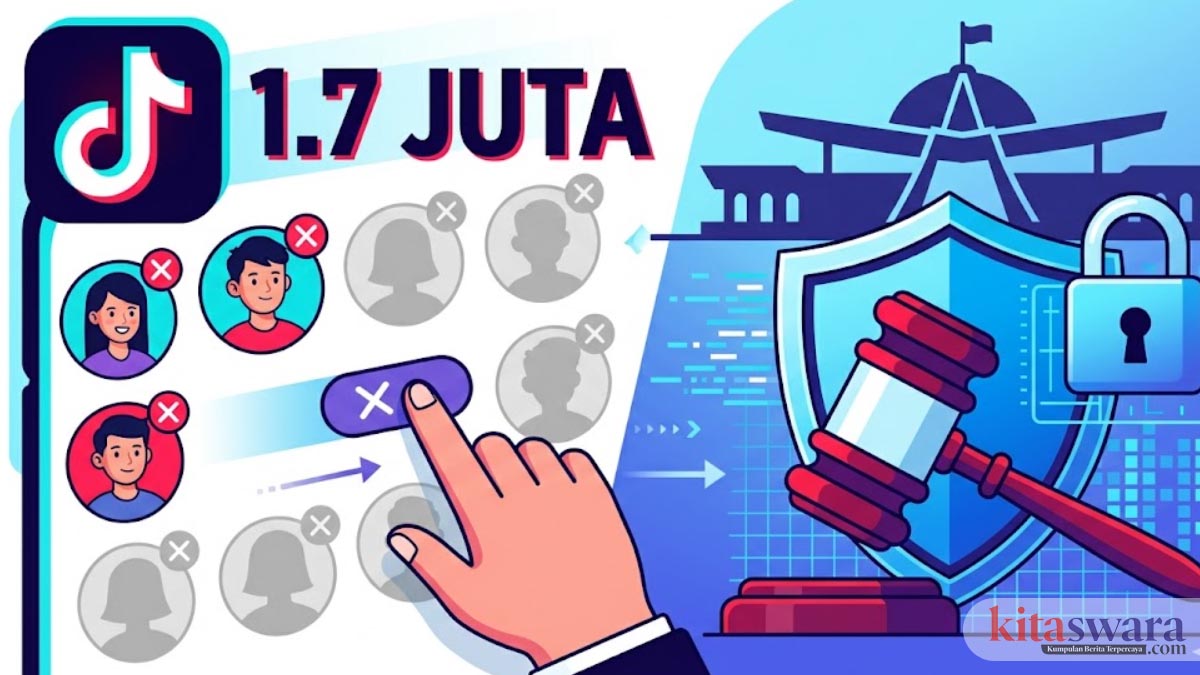 TikTok Hapus 1,7 Juta Akun Anak di Bawah 16 Tahun, Pemerintah Perketat Aturan Digital