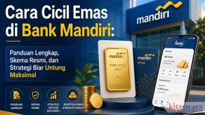 Cara Cicil Emas di Bank Mandiri: Panduan Lengkap, Skema Resmi, dan Strategi Biar Untung Maksimal