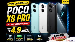 Harga POCO X8 Pro Terbaru di Indonesia 2026, Spek Gahar dengan Baterai 6.500 mAh dan Performa Ngebut