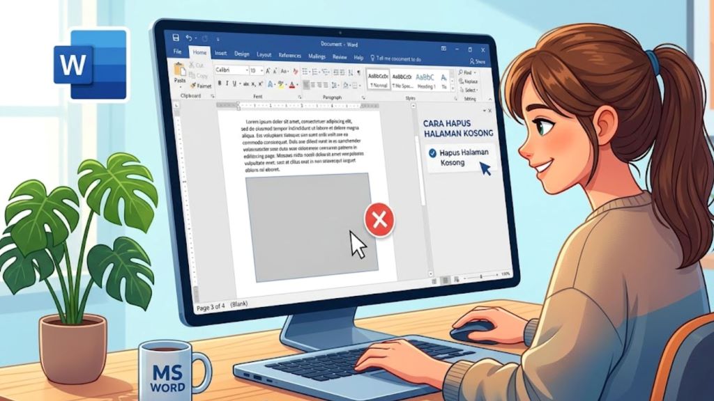 7 Cara Hapus Halaman Kosong di Word yang Sering Bikin Panik Pengguna (Panduan Lengkap & Paling Efektif)