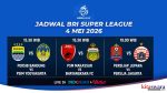 Jadwal BRI Super League Hari Ini 4 Mei 2026